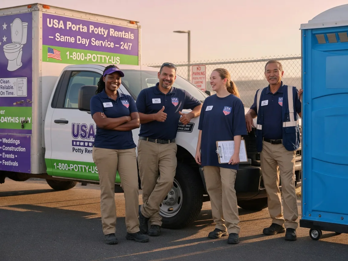 Porta Potty Rental company in Saint Helena, CA